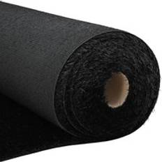 Konstgräs vidaXL Fake Grass Black 1x5 m 30 mm