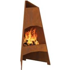 VidaXL Fire Pits & Fire Baskets on sale vidaXL Fire Pit Corten Steel 50 x 45 x 95 cm