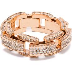 Jewellery Shay 18K Rose Gold Diamond Ring - Pink