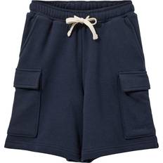 Sweatshorts - Bosk - Marinblå Blue