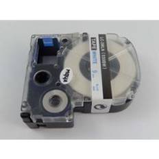 Blue Labeling Tapes VHBW Label Tape Compatible With KingJim SR530C SR550 SR530 SR6700D SR950 SR750 SR40 9mm Blue on White