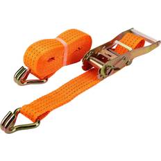 Tomtop Jms 6m x 50mm Orange Tie Down Straps 11023lb Load Bearing Heavy Duty Ratchet Straps