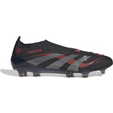 Slip-On Football Shoes adidas Predator Elite FG M - Core Black/Grey Four/Lucid Red