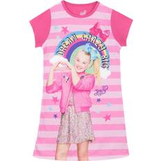 Pink Nightgowns Children's Clothing Jojo Siwa Nightdress Kids Nightie Stripes - Pink