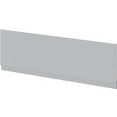 Oslo Matt Grey MDF 1700mm Front Bath Panel