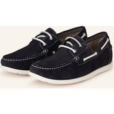 Blå Oxford LLOYD Edison Herre Sneaker - Navy