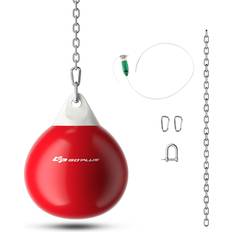 Red Water Punching Bag with Water Injector 45 x 45 x 60 cm