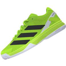 Adidas Yellow Racket Sport Shoes adidas Ubersonic All Court Shoe Kids - Lime