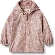 Multifarvet Regntøj Wheat Regnjakke Chardy Baby Powder Flower Meadow - 18 mdr