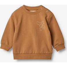 Wheat Sweatshirts Wheat Baby Willi Logo Sweatshirt - Almond
