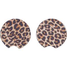 2 Pcs Teacup Mat Waterproof Non Slip Car Coaster