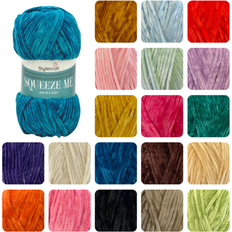 Stylecraft Squeeze Me DK 100g Soft Chenille Knitting Crochet Yarn
