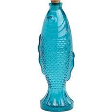 Glass Fish Decanter Multi