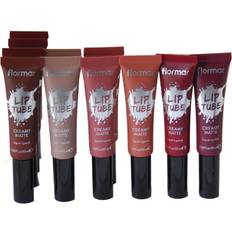 Flormar Lip Tube Creamy Matte Liquid Lipstick - Mixed Shades