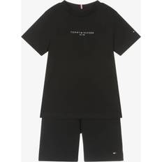 Red Other Sets Children's Clothing Tommy Hilfiger Boys Black Cotton Shorts Set - Black