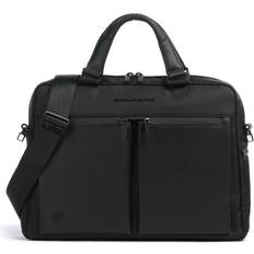 Nylon Briefcases Piquadro S136 Briefcase RFID Protection - Black