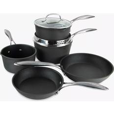 Eaziglide Cookware Sets Eaziglide Neverstick3 Professional Aluminium Non-Stick Pan Piece Cookware Set 5 Parts