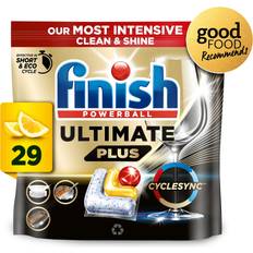 Finish ultimate all in one dishwasher tablets Finish Ultimate Plus All In One 29 Dishwasher Tablets Lemon 353.8G