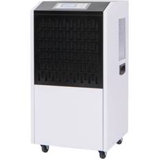 Costway White Dehumidifier 120L 42 x 42 x 82cm