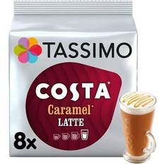 Tassimo Costa Caramel Latte Coffee Pods Pack of 5