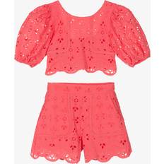 Abel & Lula Girls Set Top und Shorts Set Rosa