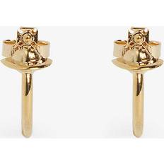 Vivienne Westwood Hoops Earrings Vivienne Westwood Womens Gold Vera Small Hoop Earrings - Gold