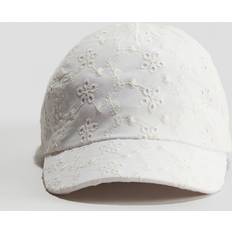 Babies Caps Children's Clothing H&M Appliquéd Cotton Cap - White