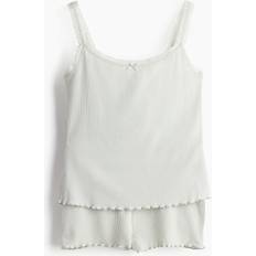 Pyjamas on sale H&M Ribbed Pyjamas - Green