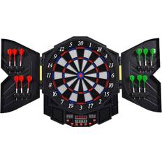 Table Sports Costway LED Dart Board with 216 Variations and 12 Darts 54 x 47 x 3 cm