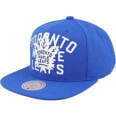 Mitchell & Ness NHL Blå Snapback Keps Toronto Maple Leafs Full Frontal