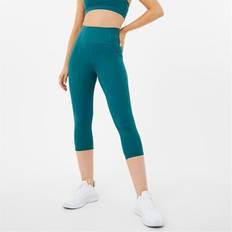 USA Pro High Rise Capri Cropped Leggings - Blågrøn