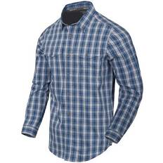 Helikon-Tex Covert Concealed Carry Shirt Long Sleeve - Urban Ozark Blue Plaid