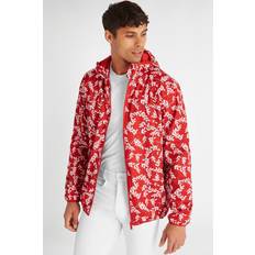 Calvin Klein Outerwear Calvin Klein Mens Printed Golf Windbreaker Jacket