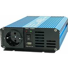 Spannungswandler 24v 230v 300 600 watt reiner sinus inverter wechselrichter usb - Cadet Blue