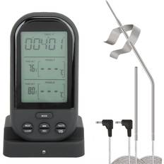 Meat Thermometers Konnwei Digital Display BBQ Double Probe Kitchen Cooking Food Black Meat Thermometer