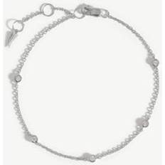 Missoma White Gold Bracelets Missoma Fine Floating Diamond Bracelet