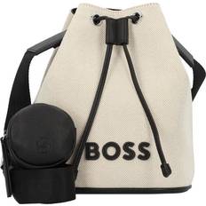 Bucket Bags BOSS Tekstureret Bucket Bag Med Indertaske I Imiteret Læder