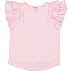 MarMar Copenhagen Modal Tavora Frill T-shirt - Cotton Candy