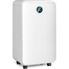 Costway White 12L Portable Dehumidifier 57 x 34 x 27 cm