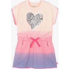 Girls Soft Dip Dye Pull On Dress - Pink