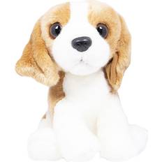Nordic Souvenir Beagle Sittande Gosedjur Vit/Brun