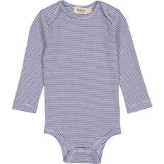 MarMar Copenhagen Bodyer Børnetøj MarMar Copenhagen Ben Modal Rib Body - Blue Stripe