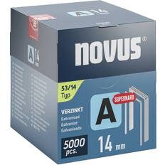 Novus Hæfteklammer Type 53 5000 stk Dimensioner 14 x 11.3 x 14 mm