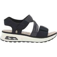 Rieker Sandal Med Kardborrestängning - Mörkblå