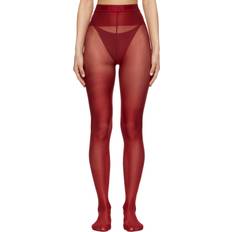 Red Tights Wolford Neon 40 Tights - Soft Cherry