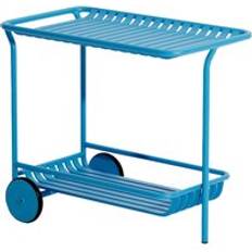 Blue Trolley Tables Petite Friture Week-End Blue Trolley Table