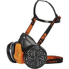 Orange Munskydd & Andningsskydd Climax Åndedrætsbeskyttelse Halvmaske P3 R - Uni EN 140