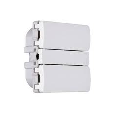 Hue kompatibel zigbee batteritryk Smartkontakten ZigBee XL batteritryk uden symboler til FUGA Uden ramme