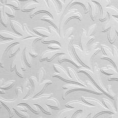 Anaglypta Anaglypta Leaf Vinyl Textured Wallpaper 10m x 53cm vit