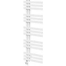 Heated Towel Rails Wholesale Domestic Holden 1200mm x 500mm Designer Digital Thermostatic Electric Heated Towel Rail White